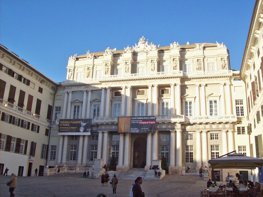 San Giorgio Rooms Genoa Bagian luar foto